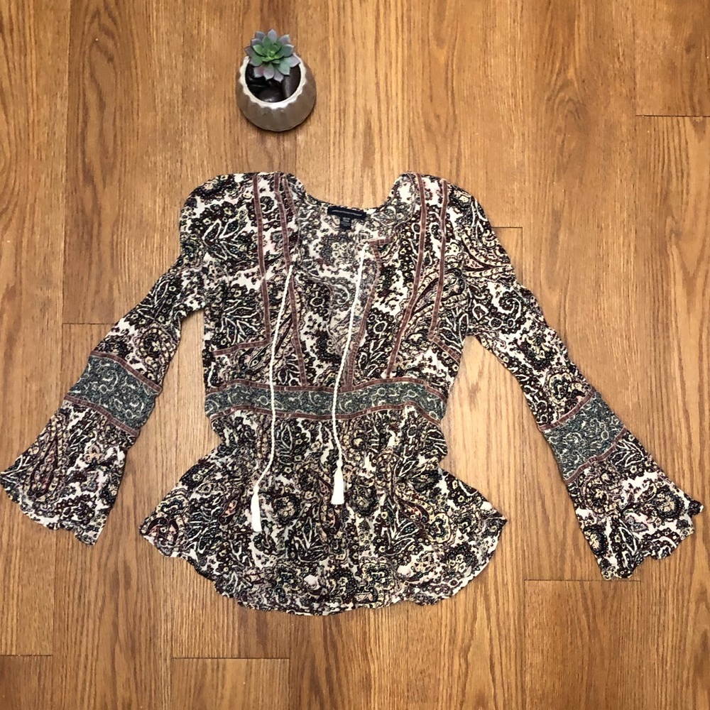 American Eagle boho top XS 🍀